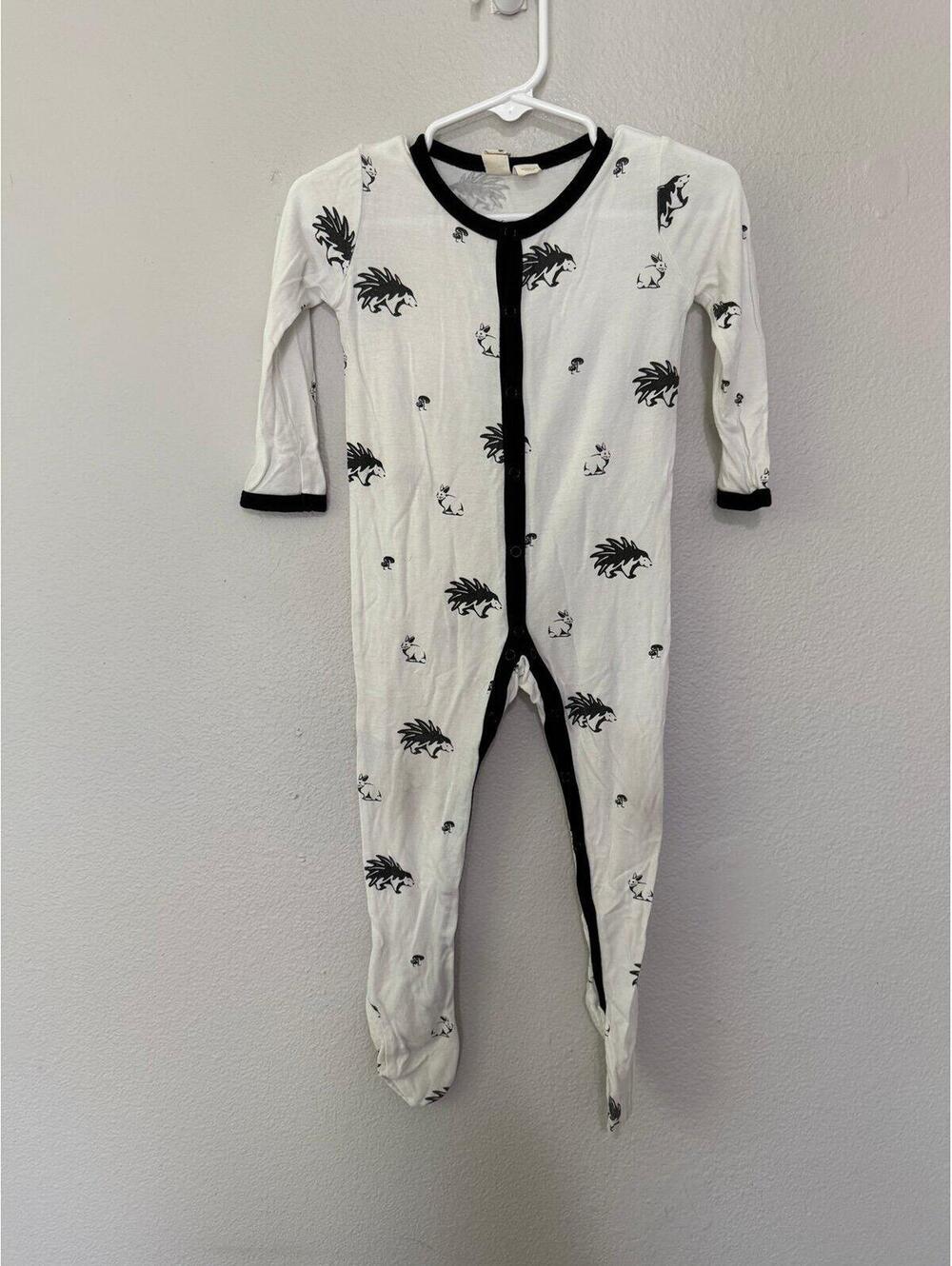 Kyte baby OG forest snap footie 12-18m
